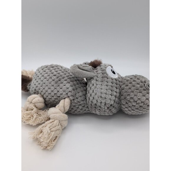 Durable Dog Toy, Donkey Squeaky Toy Stuffed Animal Dog Plush Toy for Puppy Dog - Picture 3 of 4